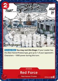Red Force - Emperors in the New World: 2nd Anniversary Tournament Cards - C - OP09-021