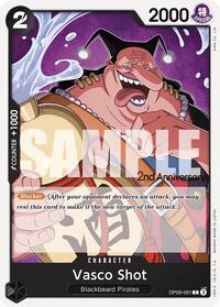 Vasco Shot - Emperors in the New World: 2nd Anniversary Tournament Cards - C - OP09-091