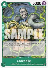 Crocodile (025) - Emperors in the New World: 2nd Anniversary Tournament Cards - UC - OP09-025