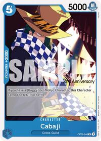Cabaji - Emperors in the New World: 2nd Anniversary Tournament Cards - UC - OP09-045