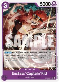 Eustass"Captain"Kid - Emperors in the New World: 2nd Anniversary Tournament Cards - UC - OP09-075
