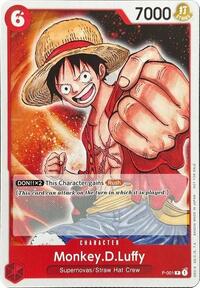 Monkey.D.Luffy (001) - One Piece Demo Deck Cards - PR - P-001