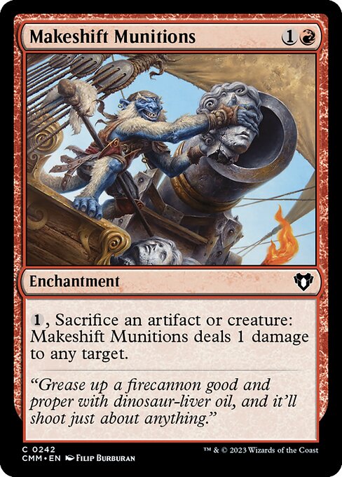Makeshift Munitions - Commander Masters - C - 242
