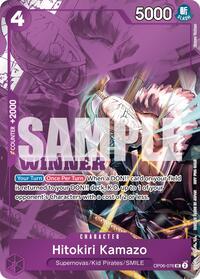 Hitokiri Kamazo (Winner Pack 2025 Vol. 1) - One Piece Promotion Cards - UC - OP06-076