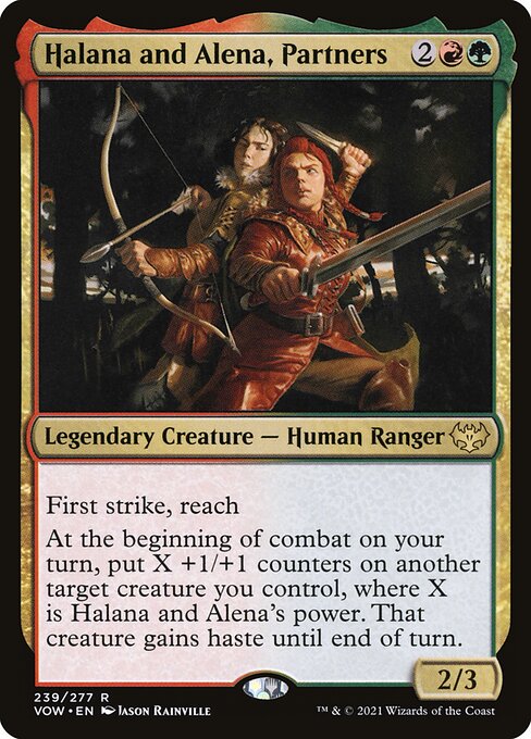 Halana and Alena, Partners - Innistrad: Crimson Vow - R - 239