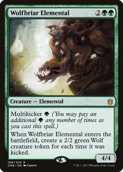 Wolfbriar Elemental - Commander Anthology - R - 168