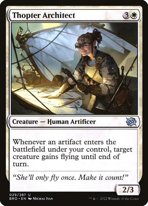 Thopter Architect - The Brothers' War - U - 29