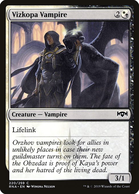 Vizkopa Vampire - Ravnica Allegiance - C - 220