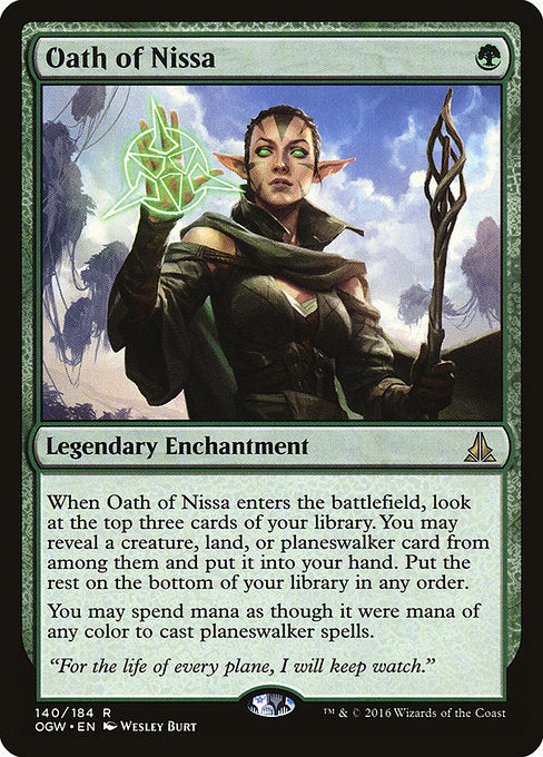 Oath of Nissa - Oath of the Gatewatch - R - 140