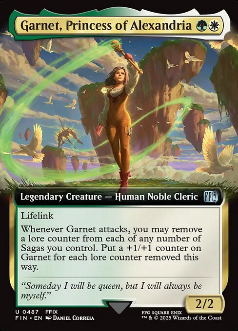 Garnet, Princess of Alexandria (Extended Art) - FINAL FANTASY - U - 487