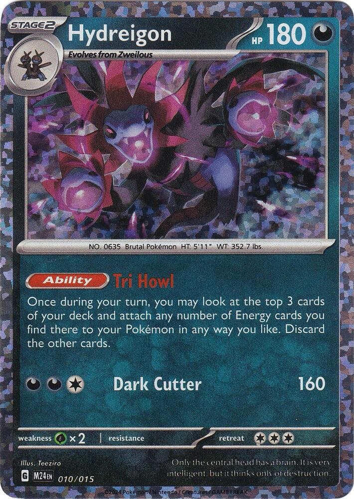 Hydreigon - McDonald's Promos 2024 - Promo - 010/015