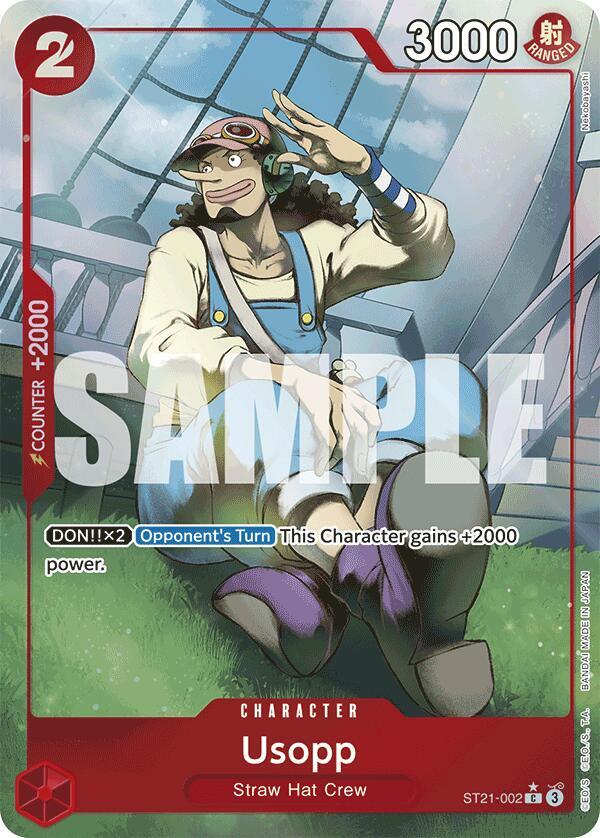 Usopp (Parallel) - Starter Deck EX: Gear 5 - C - ST21-002