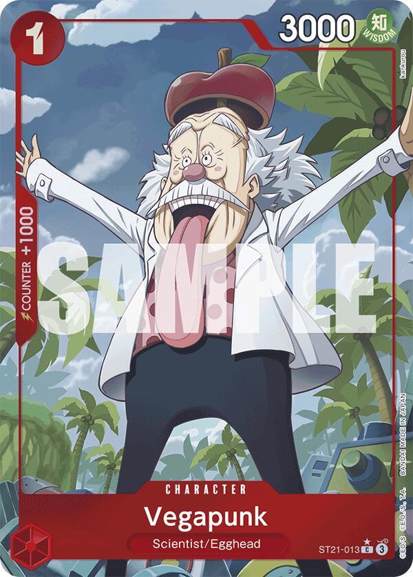 Vegapunk (Parallel) - Starter Deck EX: Gear 5 - C - ST21-013