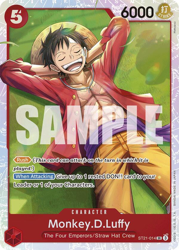 Monkey.D.Luffy (014) - Starter Deck EX: Gear 5 - SR - ST21-014
