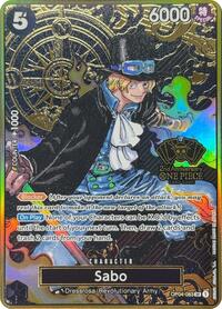 Sabo (One Piece Japanese Version 2nd Anniversary Set) - One Piece Promotion Cards - SR - OP04-083