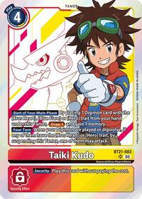 Taiki Kudo - World Convergence - Super Rare - BT21-083 SR