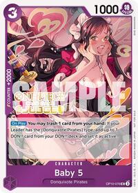 Baby 5 (Judge Pack Vol. 5) - One Piece Promotion Cards - UC - OP10-076