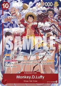 Monkey.D.Luffy (One Piece Day Dallas 2025) - One Piece Promotion Cards - SR - ST10-006