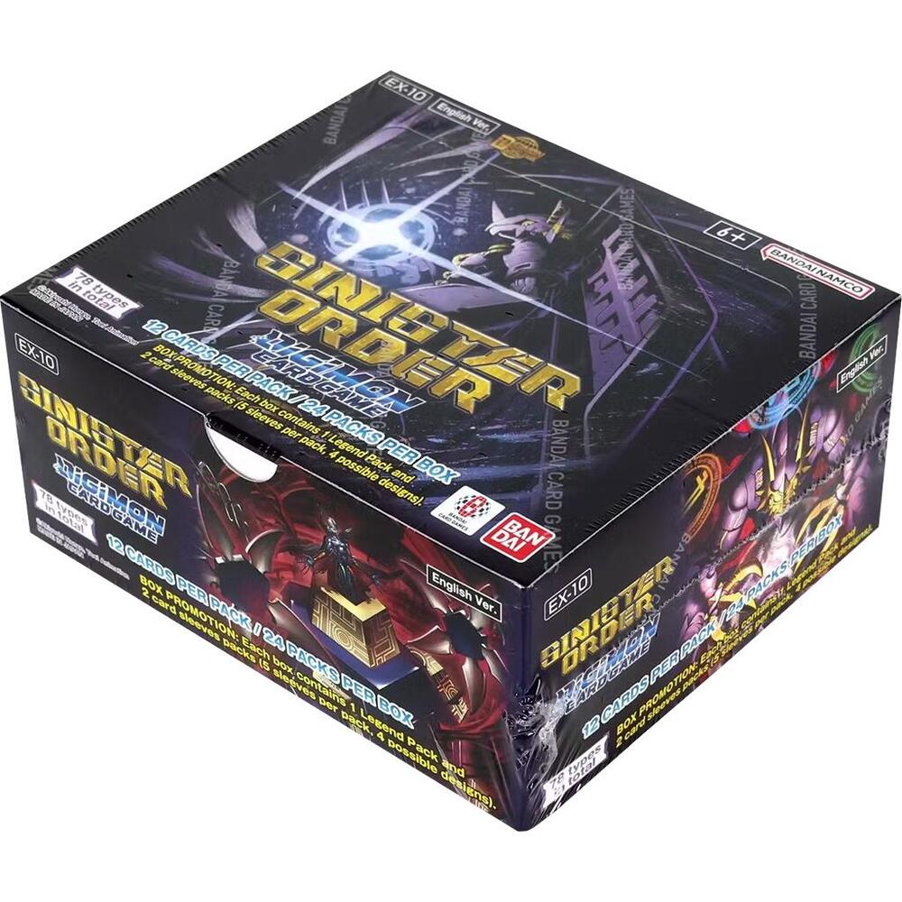 Sinister Order Booster Box EX10