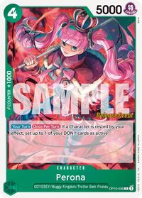 Perona (036) - Royal Blood Release Event Cards - C - OP10-036