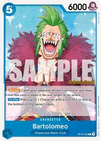 Bartolomeo - Royal Blood Release Event Cards - C - OP10-052