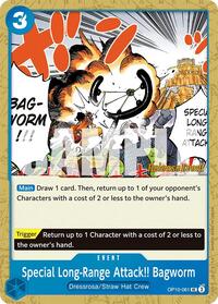Special Long-Range Attack!! Bagworm - Royal Blood Release Event Cards - UC - OP10-061