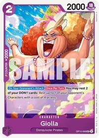 Giolla - Royal Blood Release Event Cards - UC - OP10-066