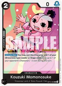 Kouzuki Momonosuke (083) - Royal Blood Release Event Cards - UC - OP10-083