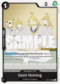 Saint Homing - Royal Blood Release Event Cards - C - OP10-093