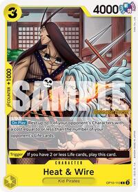 Heat & Wire - Royal Blood Release Event Cards - C - OP10-110