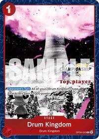 Drum Kingdom (Championship 2024 Top Player Pack Vol. 2) - One Piece Promotion Cards - C - OP08-020