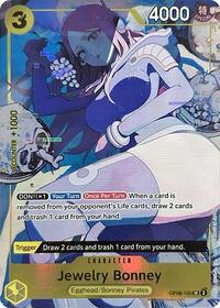 Jewelry Bonney (Illustration Box EX) - One Piece Promotion Cards - SR - OP08-105