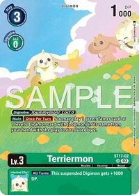 Terriermon - Limited Card Pack -Billion Bullet- - Super Rare - ST17-02 SR