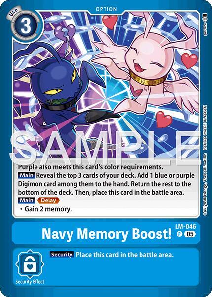 Navy Memory Boost! - Limited Card Pack -Billion Bullet- - Promo - LM-046 P