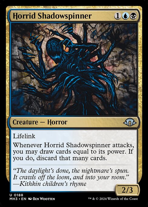 Horrid Shadowspinner - Modern Horizons 3 - U - 188