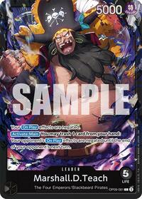 Marshall.D.Teach (OP09-081) - Starter Deck 27: BLACK Marshall.D.Teach - L - OP09-081