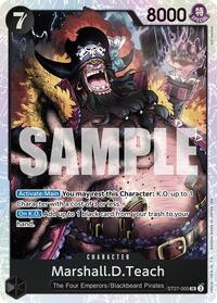 Marshall.D.Teach (ST27-005) - Starter Deck 27: BLACK Marshall.D.Teach - SR - ST27-005