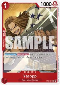 Yasopp - Starter Deck 23: RED Shanks - C - ST23-005