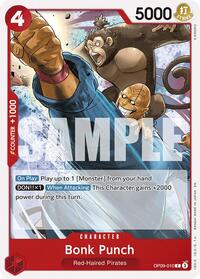 Bonk Punch (Reprint) - Starter Deck 23: RED Shanks - C - OP09-010