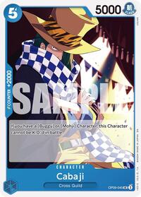 Cabaji (Reprint) - Starter Deck 25: BLUE Buggy - UC - OP09-045