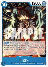 Buggy (Reprint) - Starter Deck 25: BLUE Buggy - R - OP09-051