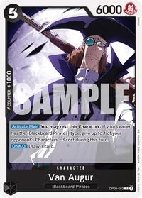 Van Augur (Reprint) - Starter Deck 27: BLACK Marshall.D.Teach - R - OP09-083