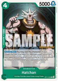 Hatchan - A Fist of Divine Speed Release Event Cards - C - OP11-034