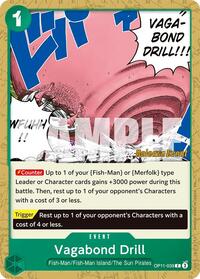 Vagabond Drill - A Fist of Divine Speed Release Event Cards - C - OP11-039