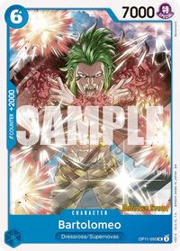 Bartolomeo - A Fist of Divine Speed Release Event Cards - UC - OP11-055