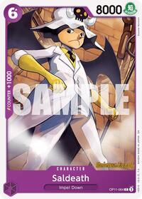 Saldeath - A Fist of Divine Speed Release Event Cards - C - OP11-064