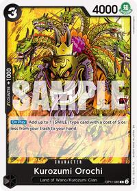 Kurozumi Orochi - A Fist of Divine Speed Release Event Cards - C - OP11-085