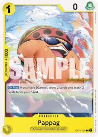 Pappag - A Fist of Divine Speed Release Event Cards - C - OP11-109