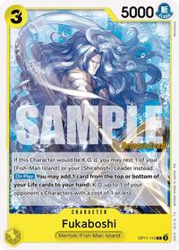 Fukaboshi - A Fist of Divine Speed Release Event Cards - C - OP11-110