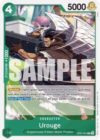 Urouge (Reprint) - Starter Deck 24: GREEN Jewelry Bonney - R - OP07-021